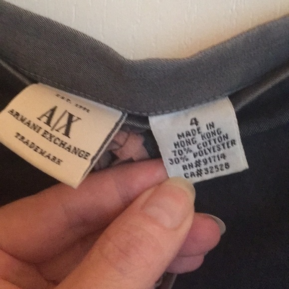 Vintage A/X skirt with suede tie - Picture 4 of 4